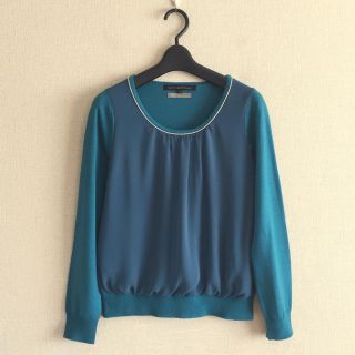 ユナイテッドアローズグリーンレーベルリラクシング(UNITED ARROWS green label relaxing)のグリーンレーベル♡デザインニット(ニット/セーター)