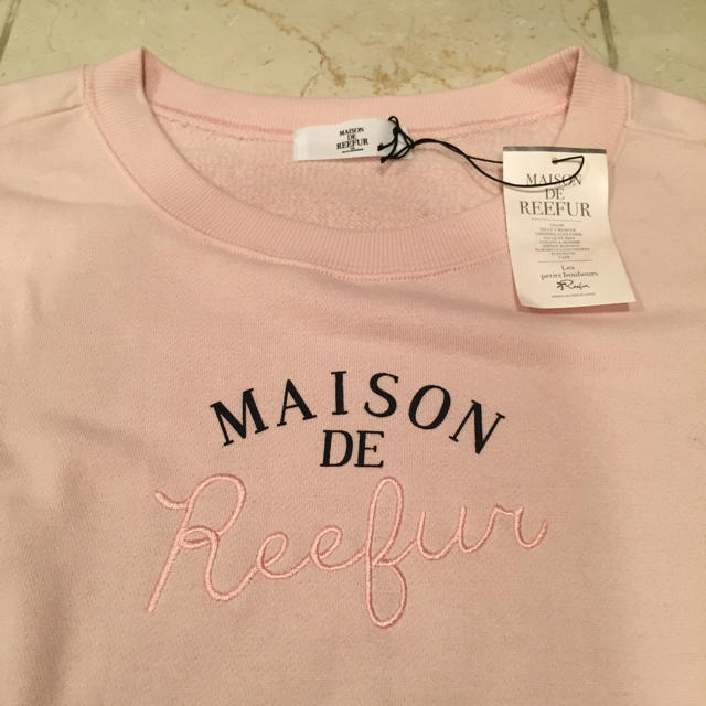 Maison de Reefur(メゾンドリーファー)のhayacさま専用＊(新品)Maison de reefur トレーナー レディースのトップス(トレーナー/スウェット)の商品写真