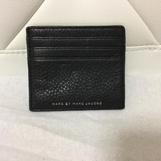 マークバイマークジェイコブス(MARC BY MARC JACOBS)のMARC BY MARC JACOBS 黒カードケース(名刺入れ/定期入れ)