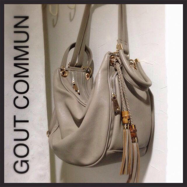 GOUT COMMUN(グーコミューン)の3WAY BAG♡ レディースのバッグ(ハンドバッグ)の商品写真