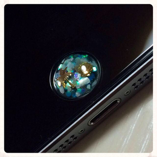 iPhone♡ホームボタン(モバイルケース/カバー)