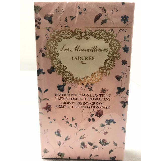 Les Merveilleuses LADUREE(レメルヴェイユーズラデュレ)のラデュレ　コンパクトファンデーションケース　★新品・未使用★ コスメ/美容のベースメイク/化粧品(その他)の商品写真