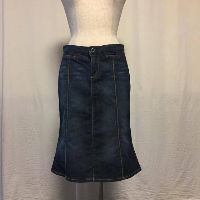 AG(エージー)のAG 膝丈デニムスカート レディースのスカート(ひざ丈スカート)の商品写真