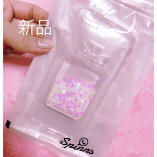 スピンズ(SPINNS)のʚ꒰⑅新品iPhone6/6s♡ハート3Dクリア香水⑅꒱ɞ(iPhoneケース)