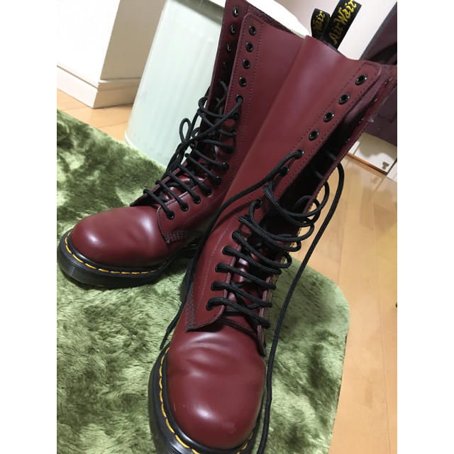 【特別訳あり特価】 Dr.Martens - Dr.Martin 14ホール チェリーレッド【12月末までお取り置き中】 ブーツ