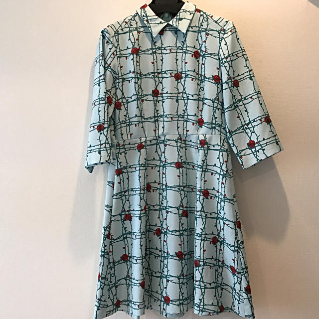 G.V.G.V.(ジーヴィジーヴィ)のTHORN AND ROSES SHIRT DRESS レディースのワンピース(ひざ丈ワンピース)の商品写真