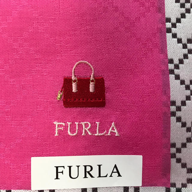 Furla(フルラ)のフルラ☆未使用 コットンハンカチ レディースのファッション小物(ハンカチ)の商品写真