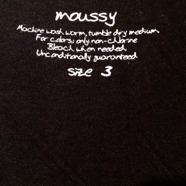 moussy(マウジー)のmoussy【美品】トップス レディースのトップス(カットソー(長袖/七分))の商品写真