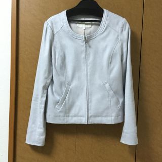 プロポーションボディドレッシング(PROPORTION BODY DRESSING)のスエード ジャケット(ノーカラージャケット)