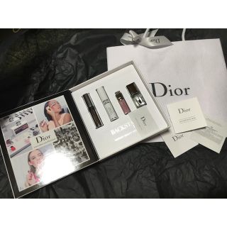 ディオール(Dior)のDior ささやかプレゼント メイクセット BACKSTAGE BOX(コフレ/メイクアップセット)