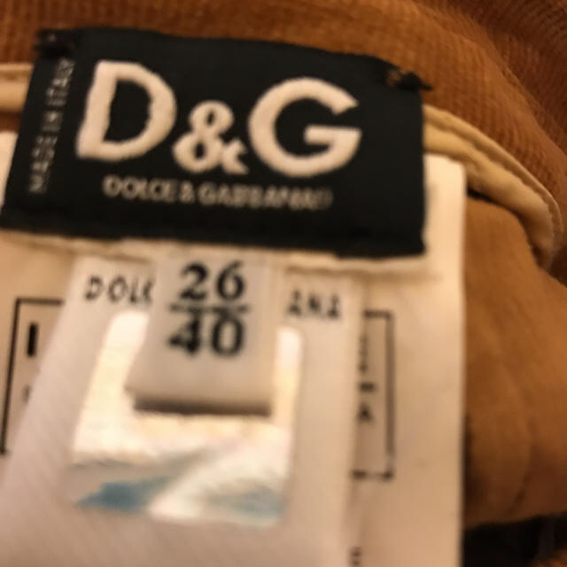 D&G(ディーアンドジー)のD&G コーデュロイスカート レディースのスカート(ひざ丈スカート)の商品写真