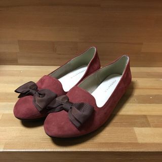 ページボーイ(PAGEBOY)のPAGEBOY パンプス リボン 美品(バレエシューズ)