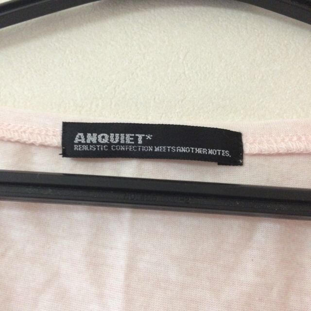 ANQUIET(アンクワイエット)のANQUIET グラデーションTシャツ レディースのトップス(Tシャツ(半袖/袖なし))の商品写真
