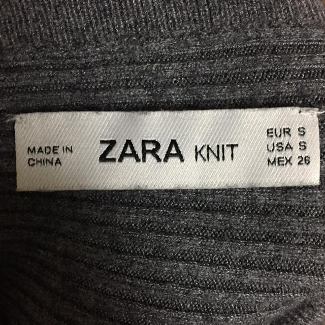 ZARA(ザラ)のZara オフショル ニット オフタートル レディースのトップス(ニット/セーター)の商品写真