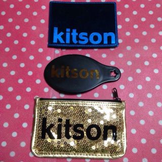 キットソン(KITSON)のKitsonミラー＆パスケース／メモ帳(名刺入れ/定期入れ)