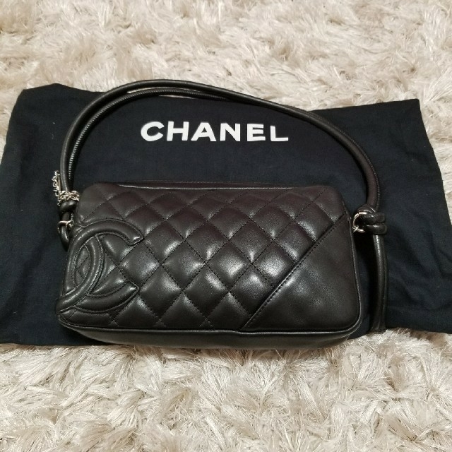 正規品　CHANEL　カンボンライン　アクセサリーポーチ