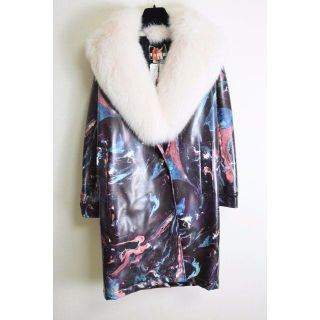 エムエスジイエム(MSGM)のM様専用 MSGM マルチカラーフォックスコート＋ブーティセット(毛皮/ファーコート)