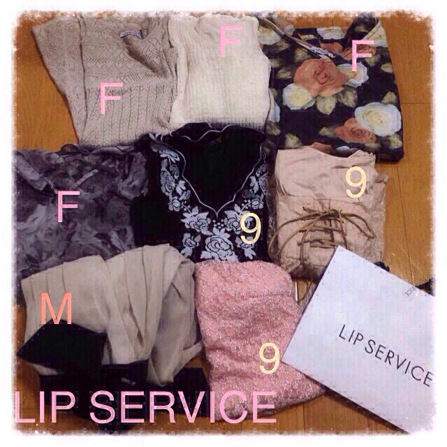 LIP SERVICE(リップサービス)のLIPSERVICE豪華18点♡最終値下 レディースのトップス(チュニック)の商品写真