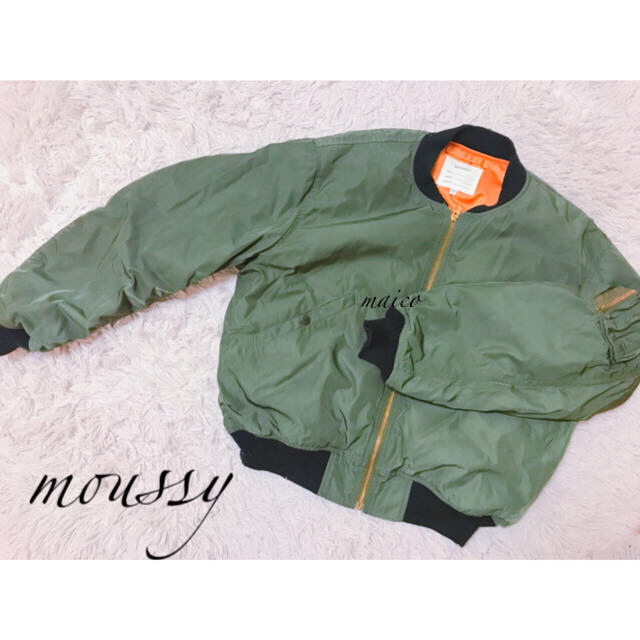 moussy(マウジー)のmoussy☆大人気完売MA-1 レディースのジャケット/アウター(ブルゾン)の商品写真