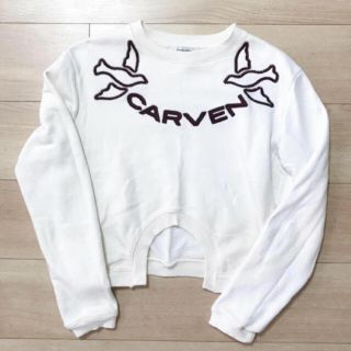 カルヴェン(CARVEN)のCARVEN ロゴスエット(トレーナー/スウェット)