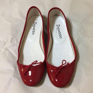 レペット(repetto)のrepetto レペット バレエシューズ レッド(バレエシューズ)