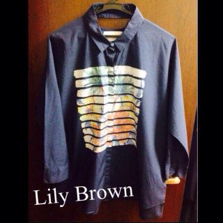 リリーブラウン(Lily Brown)のLilyBrown🌴アロハ柄シャツ(シャツ/ブラウス(長袖/七分))