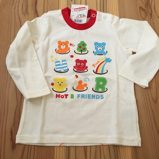 ホットビスケッツ(HOT BISCUITS)の値下げ❤︎新品未使用★ホットビスケット★長袖Tシャツ 90(Tシャツ/カットソー)