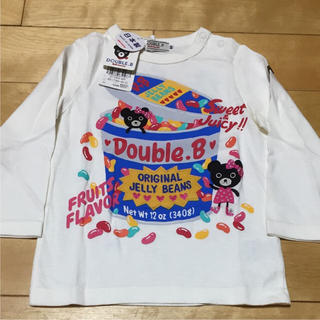 ミキハウス(mikihouse)のミキハウス ダブルB 長袖Tシャツ 90(Tシャツ/カットソー)