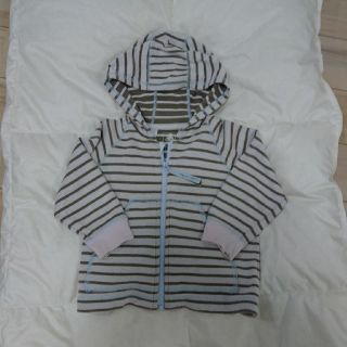 プチバトー(PETIT BATEAU)の80cmパーカー(トレーナー)