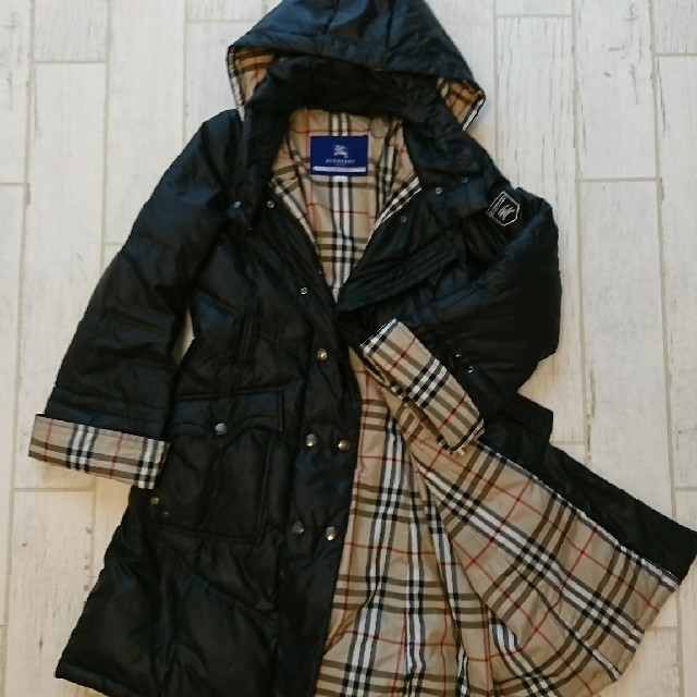 【高級】BURBERRY BLUE LABEL ダウン アウター コート 38 可愛いクリスマスツリーやギフトが！ swim.main.jp