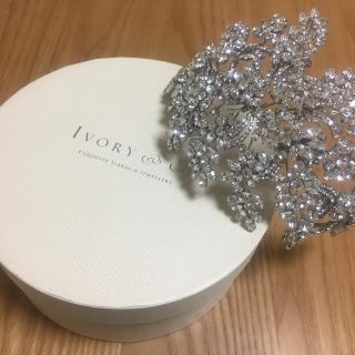 ivory&co. ウェディングボンネ→mochi様専用(ヘッドドレス/ドレス)