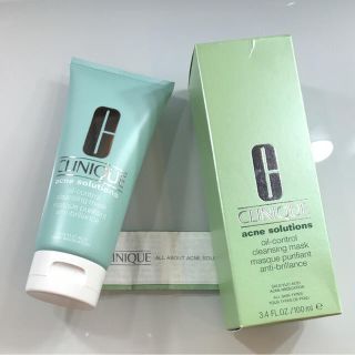 クリニーク(CLINIQUE)の【新品 未使用】CLINIQUE ニキビ予防 洗い流すパック(パック/フェイスマスク)