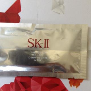 ＊SK-IIのホワイトニングソースダームリバイバルマスク1枚  (美容液)