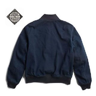 RRL インディゴ コットン ボンバー ジャケット S ビンテージ MA1