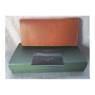 ポールスミス(Paul Smith)の新品箱付■ポールスミス 高級イタリアンレザー 長財布 キャメル(長財布)