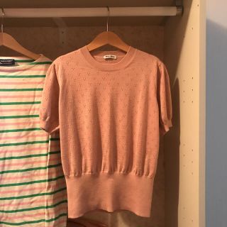 ミュウミュウ(miumiu)のmiumiu cashmere knit.(ニット/セーター)