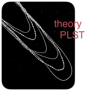 プラステ(PLST)のセオリー プラステ 多連 ネックレス シルバー /theory PLST/23区(ネックレス)