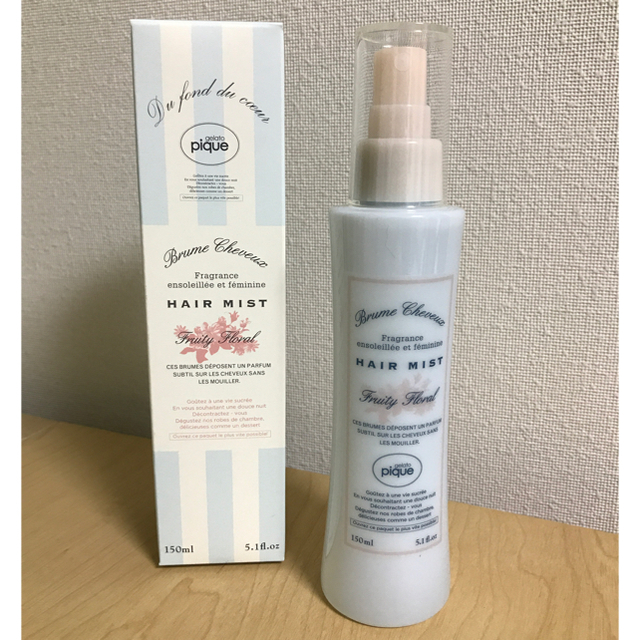 gelato pique(ジェラートピケ)の【新品】 ジェラートピケ ヘアミスト 150ml コスメ/美容のヘアケア/スタイリング(ヘアウォーター/ヘアミスト)の商品写真