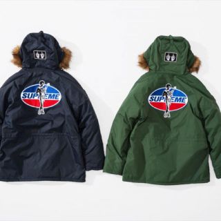 シュプリーム(Supreme)のSupreme×HYSTERIC GLAMOUR 17AW N-3B Parka(モッズコート)