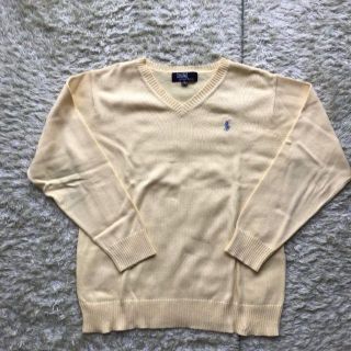 ポロラルフローレン(POLO RALPH LAUREN)のラルフローレン　イエローセーター130(ニット)