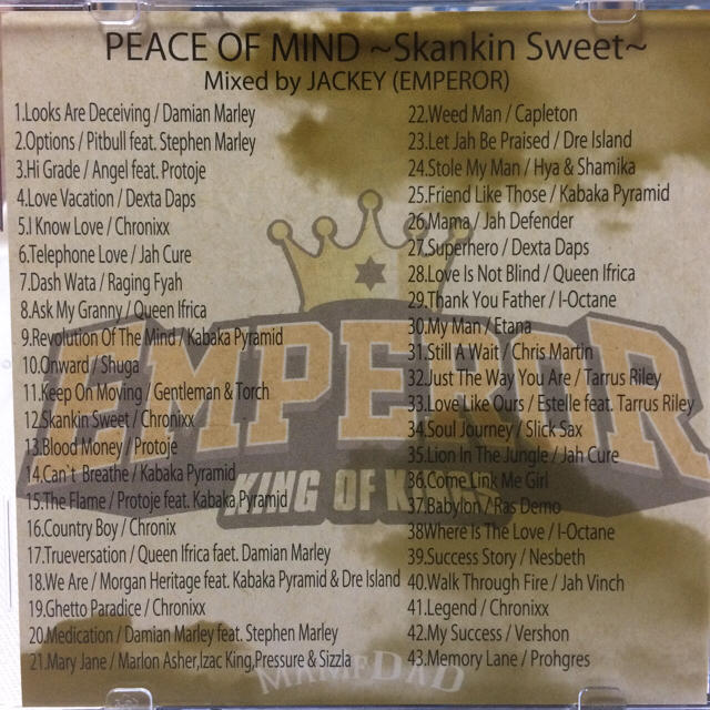 新作 Peace Of Mind-Skankin Sweet レゲエ エンタメ/ホビーのCD(ワールドミュージック)の商品写真