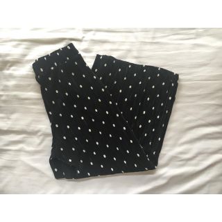 ザラ(ZARA)のZARA ドットプリーツパンツ(カジュアルパンツ)