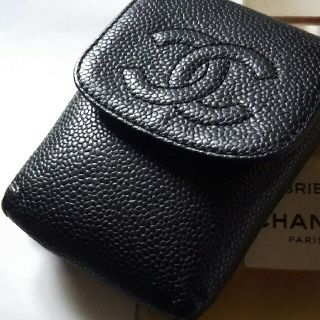 シャネル(CHANEL)のCHANEL  キャビアスキン シガレットケース(その他)