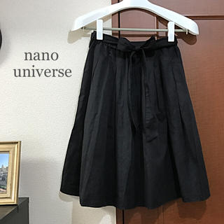 ナノユニバース(nano・universe)のナノユニバース＊ブラック スカート(ひざ丈スカート)