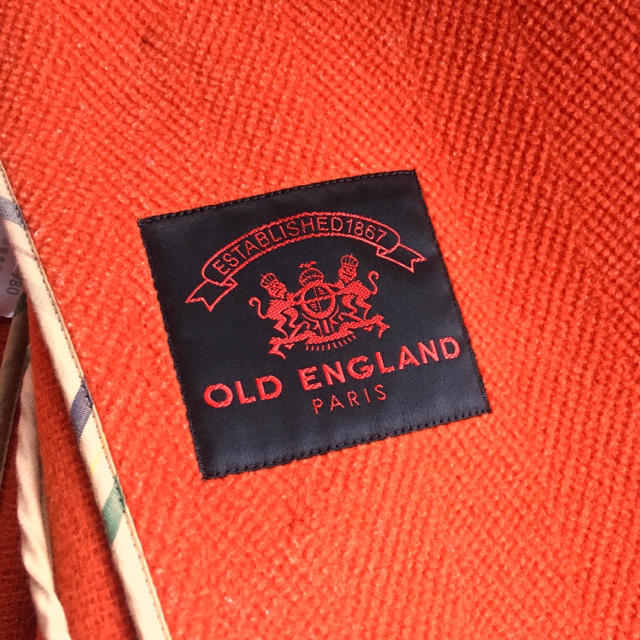 OLD ENGLAND(オールドイングランド)のオールドイングランド ピーコート オレンジ 34  レディースのジャケット/アウター(ピーコート)の商品写真