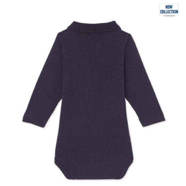 PETIT BATEAU(プチバトー)の【エミリー様専用】新品 プチバトー♡裏起毛ポロシャツ長袖ボディ 24m 86cm キッズ/ベビー/マタニティのベビー服(~85cm)(シャツ/カットソー)の商品写真