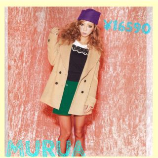 ムルーア(MURUA)の¥16590🎀MURUA🎀AラインPコート(ピーコート)