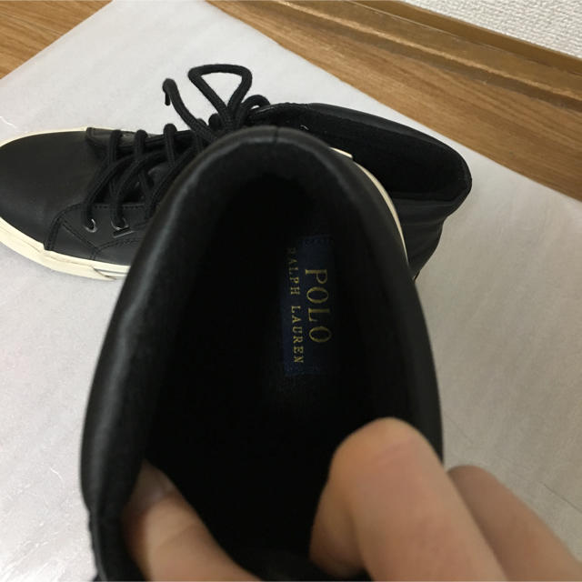 POLO RALPH LAUREN(ポロラルフローレン)の最終お値下げ＊ポロラルフローレン♡レザースニーカー 23.5 レディースの靴/シューズ(スニーカー)の商品写真