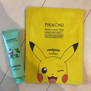 トニーモリー(TONY MOLY)のTONYMOLY ポケモンパックハンドクリームセット(パック/フェイスマスク)