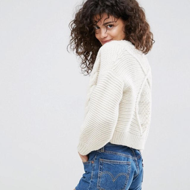 asos(エイソス)のASOS ニットカーディガン 新品 レディースのトップス(カーディガン)の商品写真